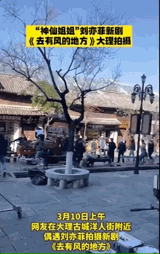 刘亦菲|刘亦菲晒赏油菜花自拍,戴墨镜又美又飒,侧颜好绝颇具港风迷情