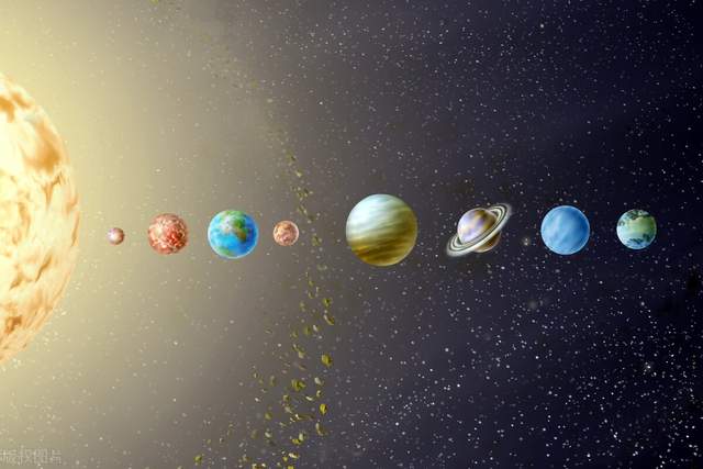几处异常被发现,科学家推测:太阳系曾经发生过宇宙战争