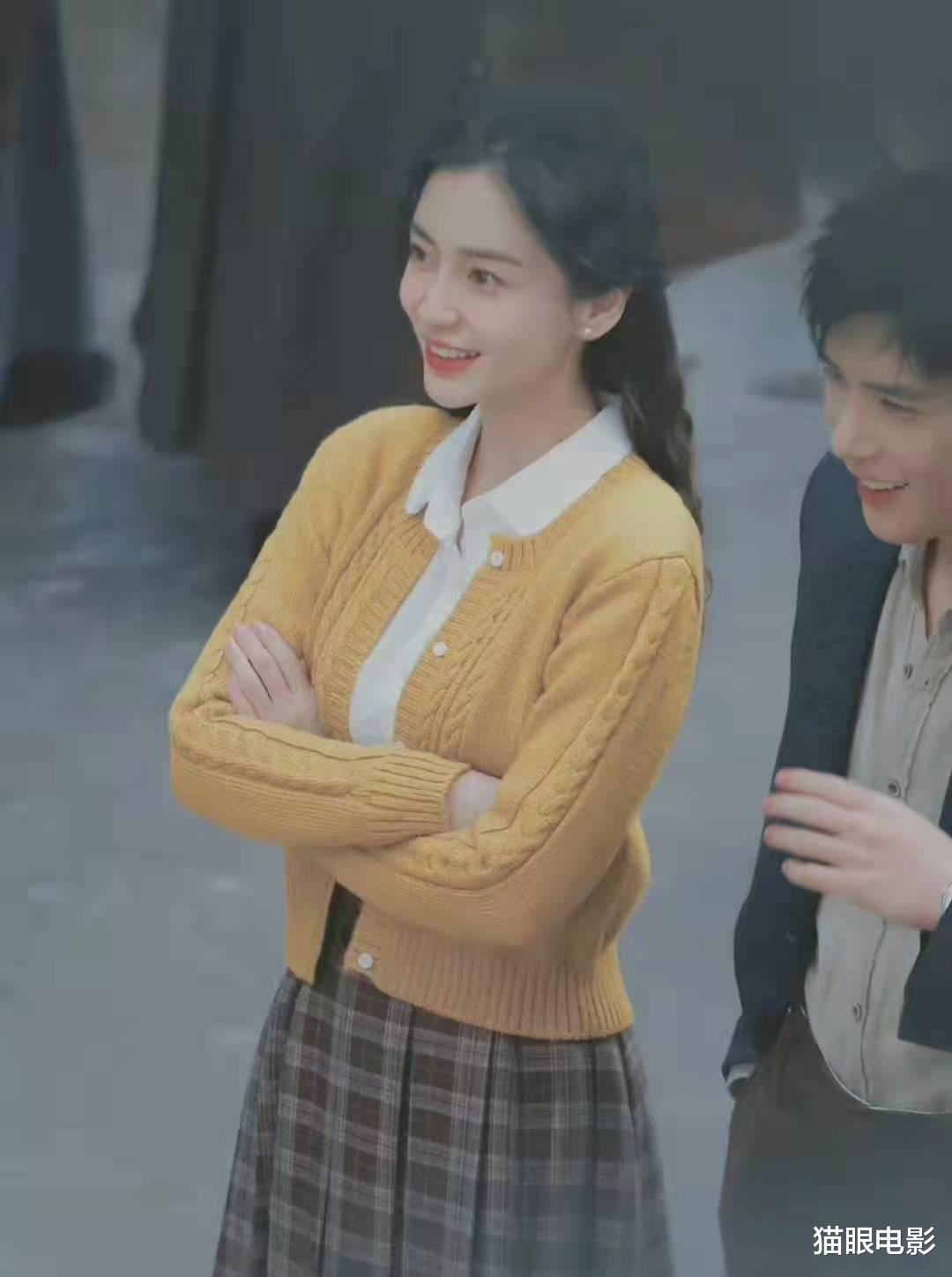 Angelababy|32岁baby高马尾举枪姿势好飒，比拍画报还美，网友：眼神有点空洞