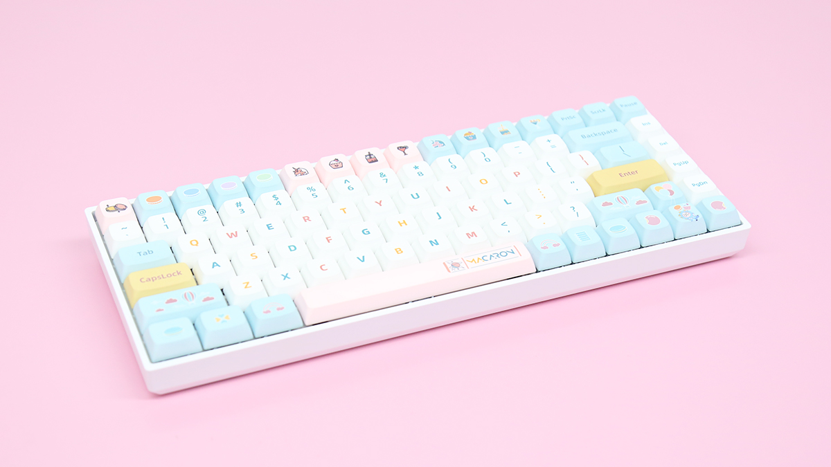 智能手机|SKYLOONG小呆虫马卡龙主题机械键盘评测：戳中你的少女心