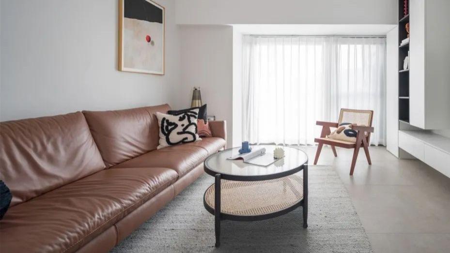 当极简遇上治愈：这个98m2的层次感小两居，我实名羡慕了！