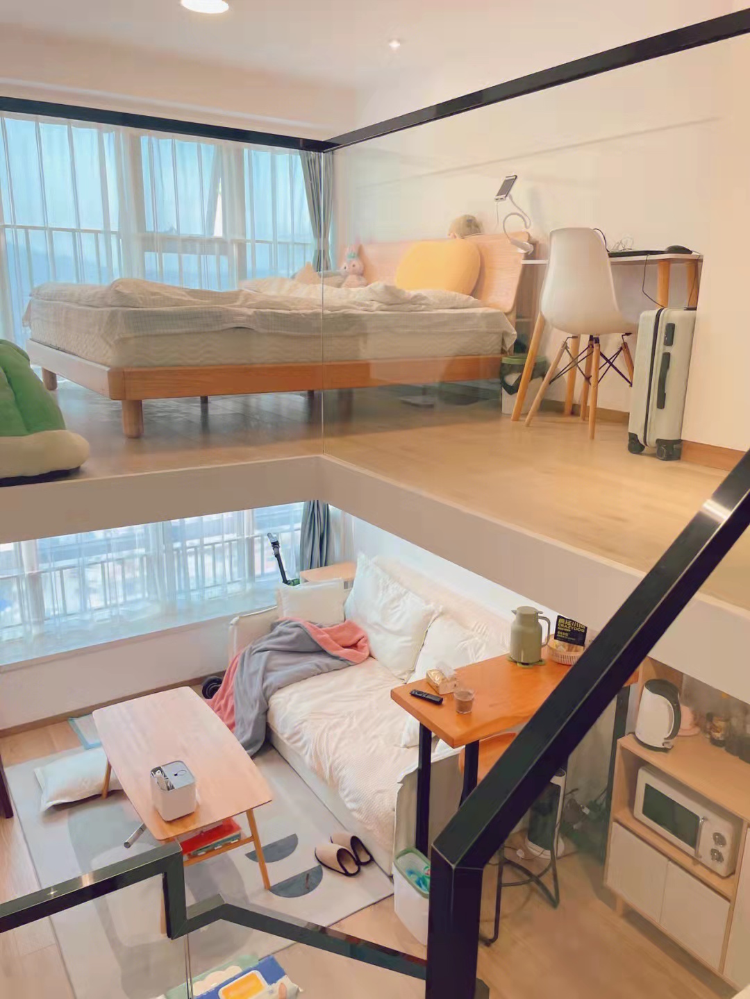 杭漂女孩花光积蓄买18平loft公寓,温馨精致,好似放大版玩具屋