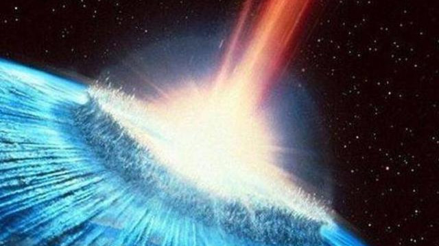 如果一根速度达到光速的针向地球撞去，会发生什么？