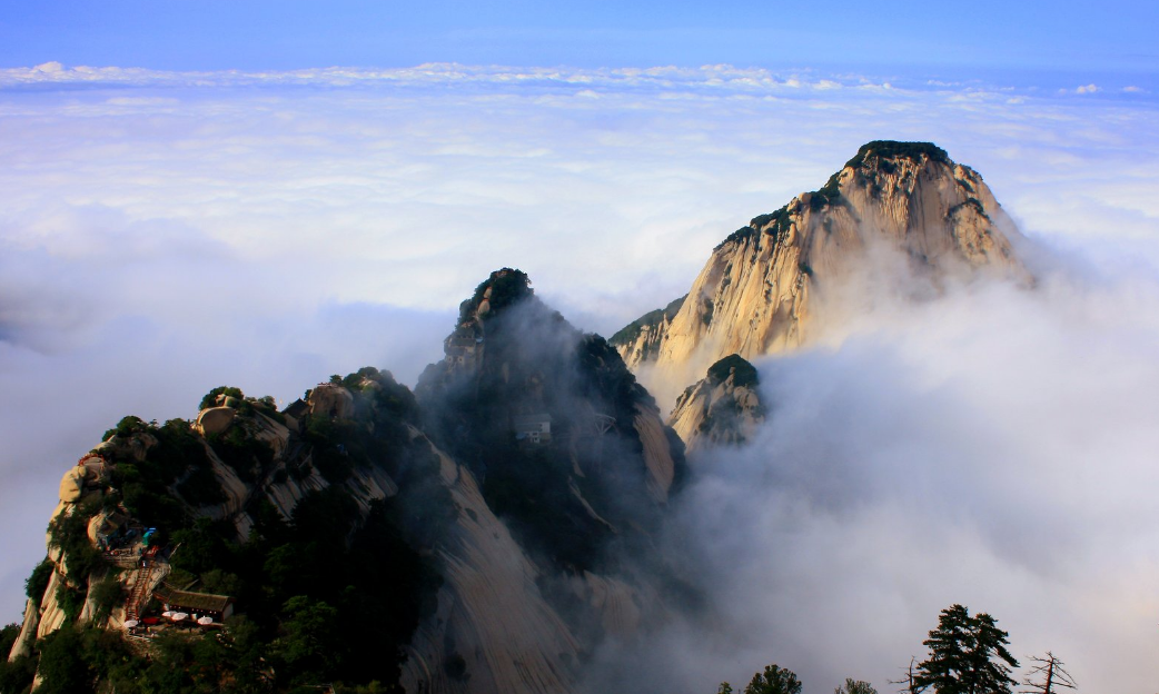 华山|世界上特别具有魅力的山脉，尤其是华山，有生之年一定要去看一看
