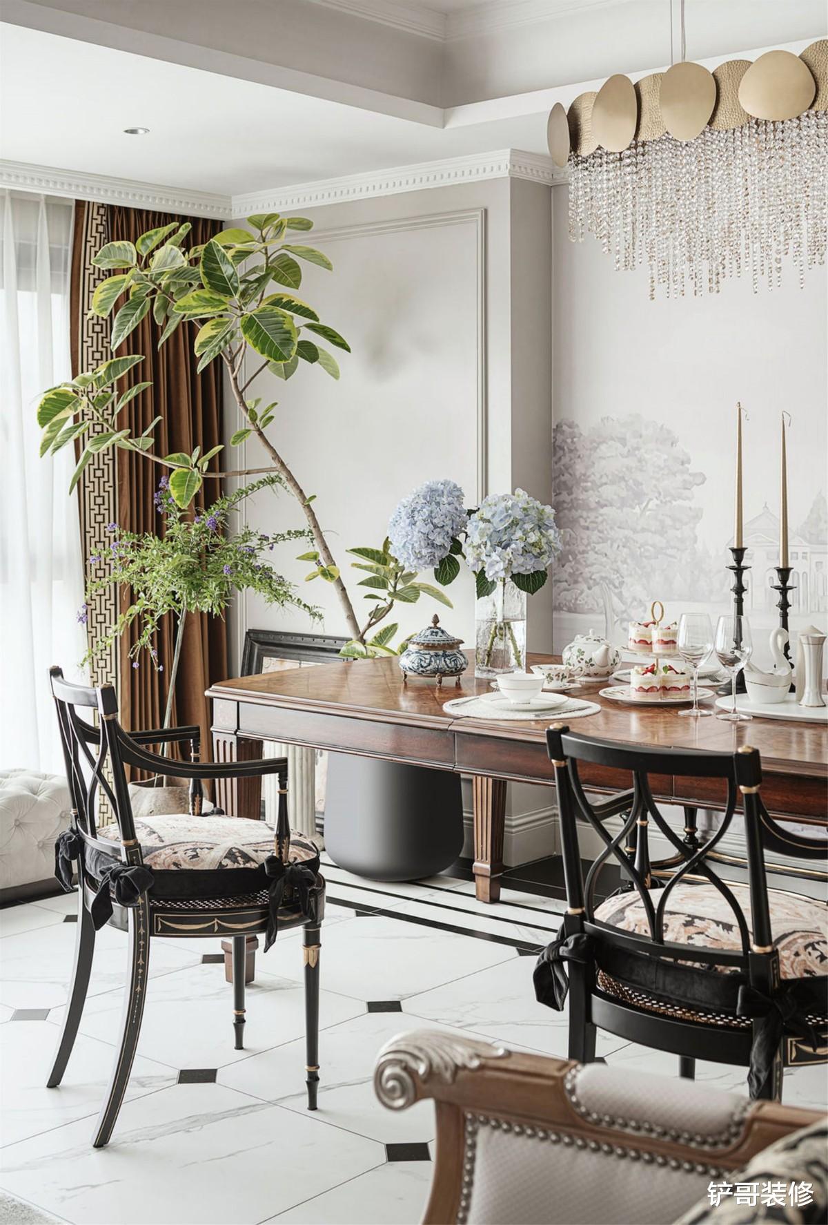 杭州4口之家法复古小家火了!130㎡浪漫又文艺,晒给大家看看