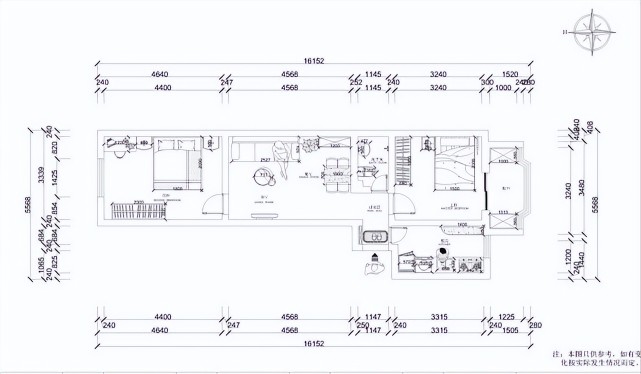 55平北欧风二居室，这个家里的储物空间还是很有看点的