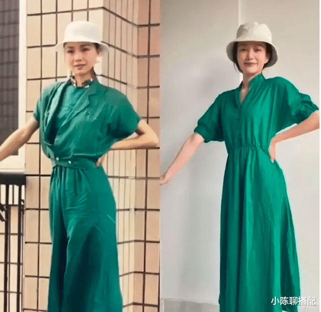 女儿穿30年前妈妈旧衣服，妈妈气质完胜，网友：买家秀和卖家秀