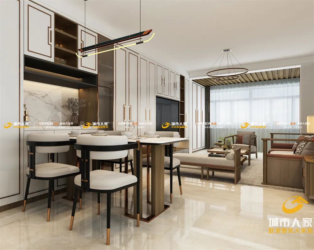 【干货分享】客餐厅一体这样设计yyds,收藏备用!!