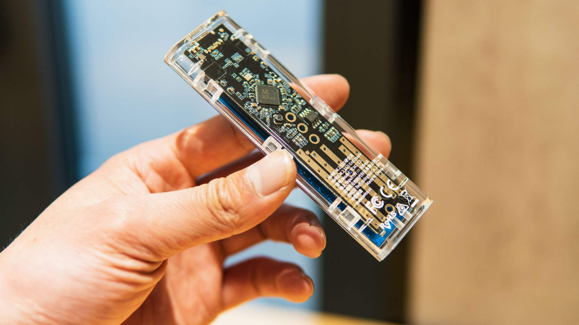 固态硬盘|小物品大作用！奥睿科TCM2-C3透明SSD固态硬盘盒测试！确实好用