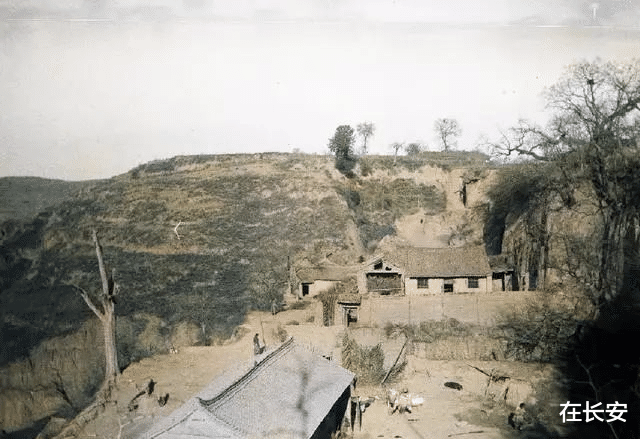 寺庙|1914年的陕西铜川，100多年前宜君县苍凉的冬日风景