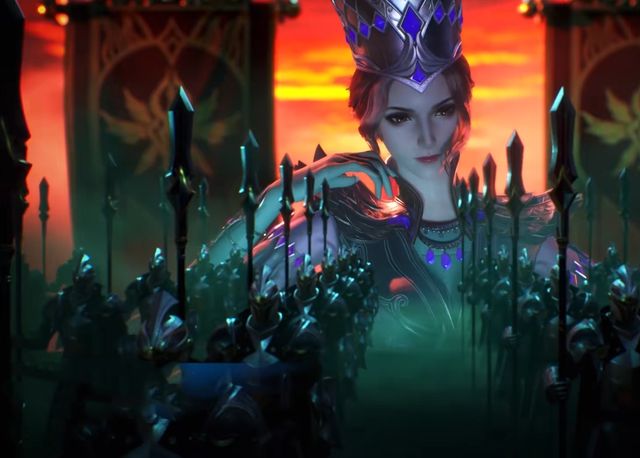 武魂|斗罗大陆第一任“女帝”登场，颜值一言难尽，却没有千仞雪什么事
