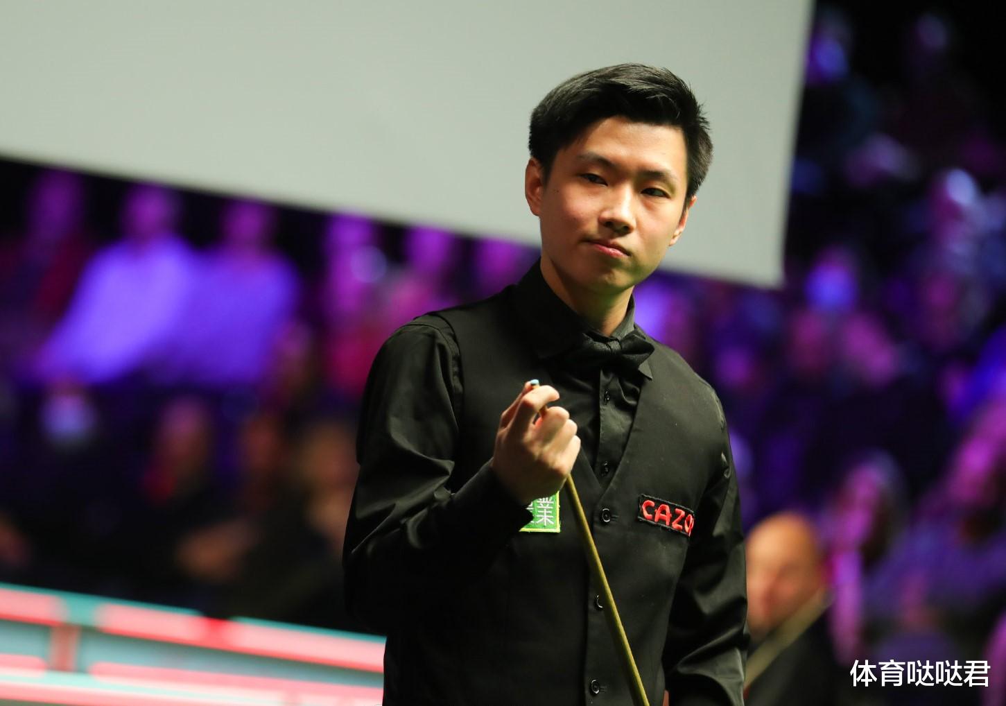 |中国斯诺克四人晋级！赵心童5-4险胜名将，19岁新星爆冷种子球员
