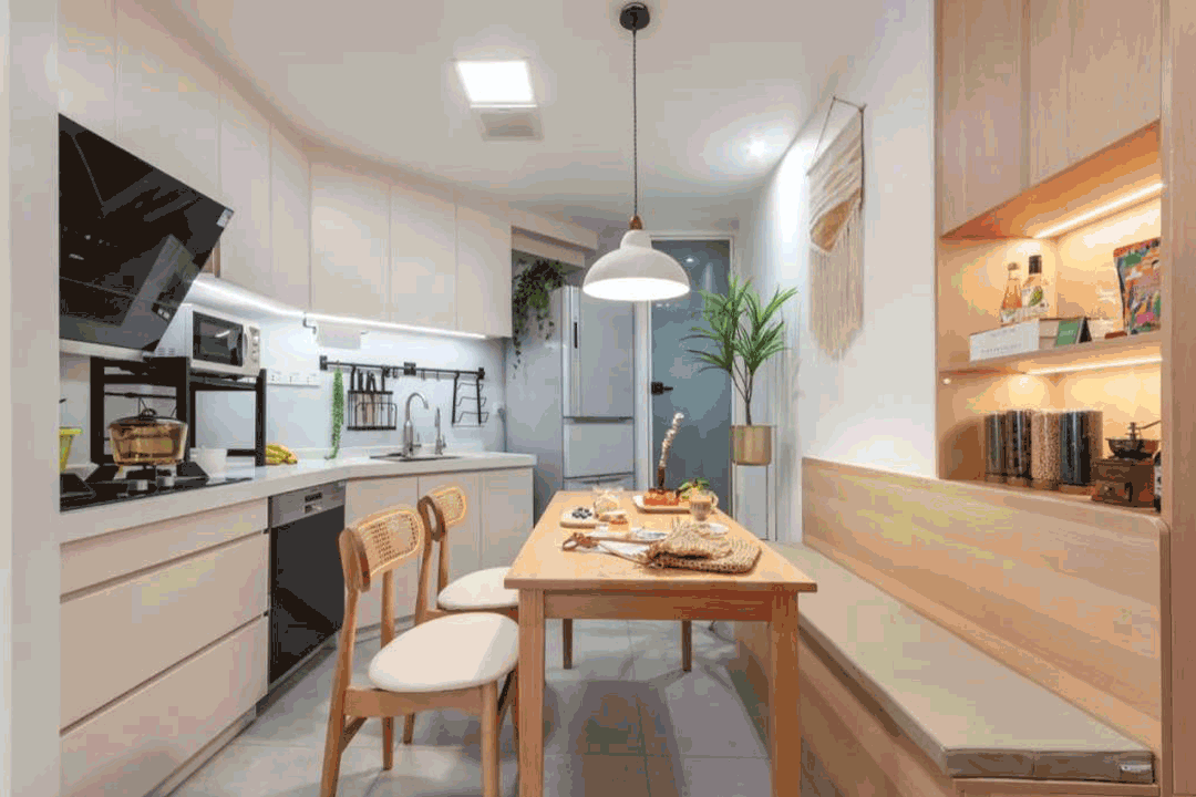 65㎡“渣户型”大翻身,全屋设计巧妙又高级,轻松住下三代人!