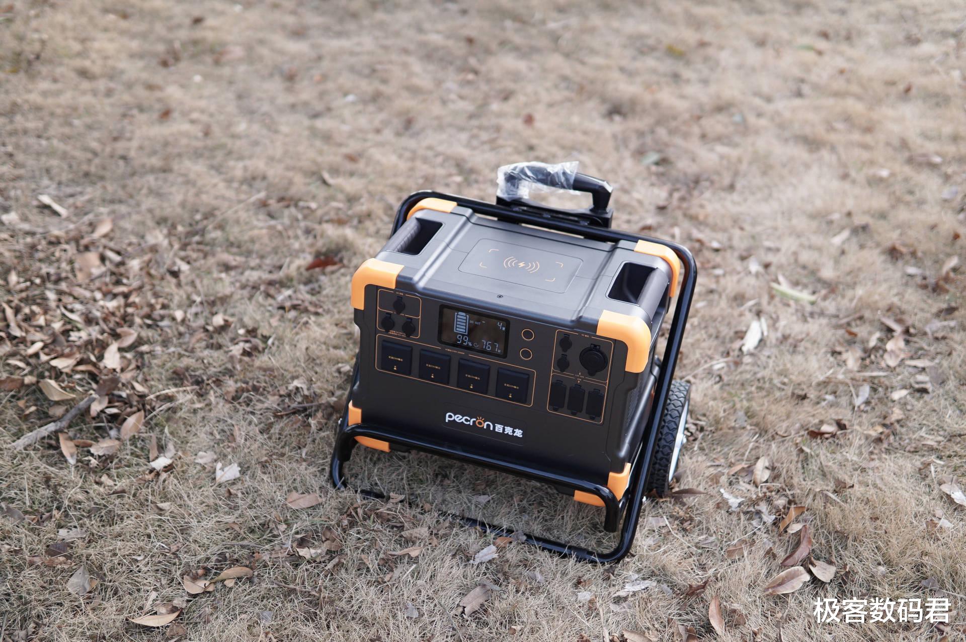 Google|比发电机还猛！2000W大功率，220V交流电，售价近一万户外电源