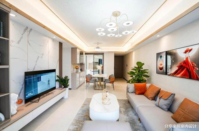 114平精装房花心思设计,打造现代轻奢风,全屋跟样板房一样漂亮