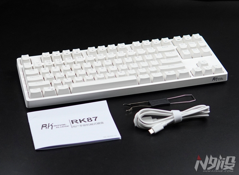 华为mate|低价但有料 RK87 RGB机械键盘简评