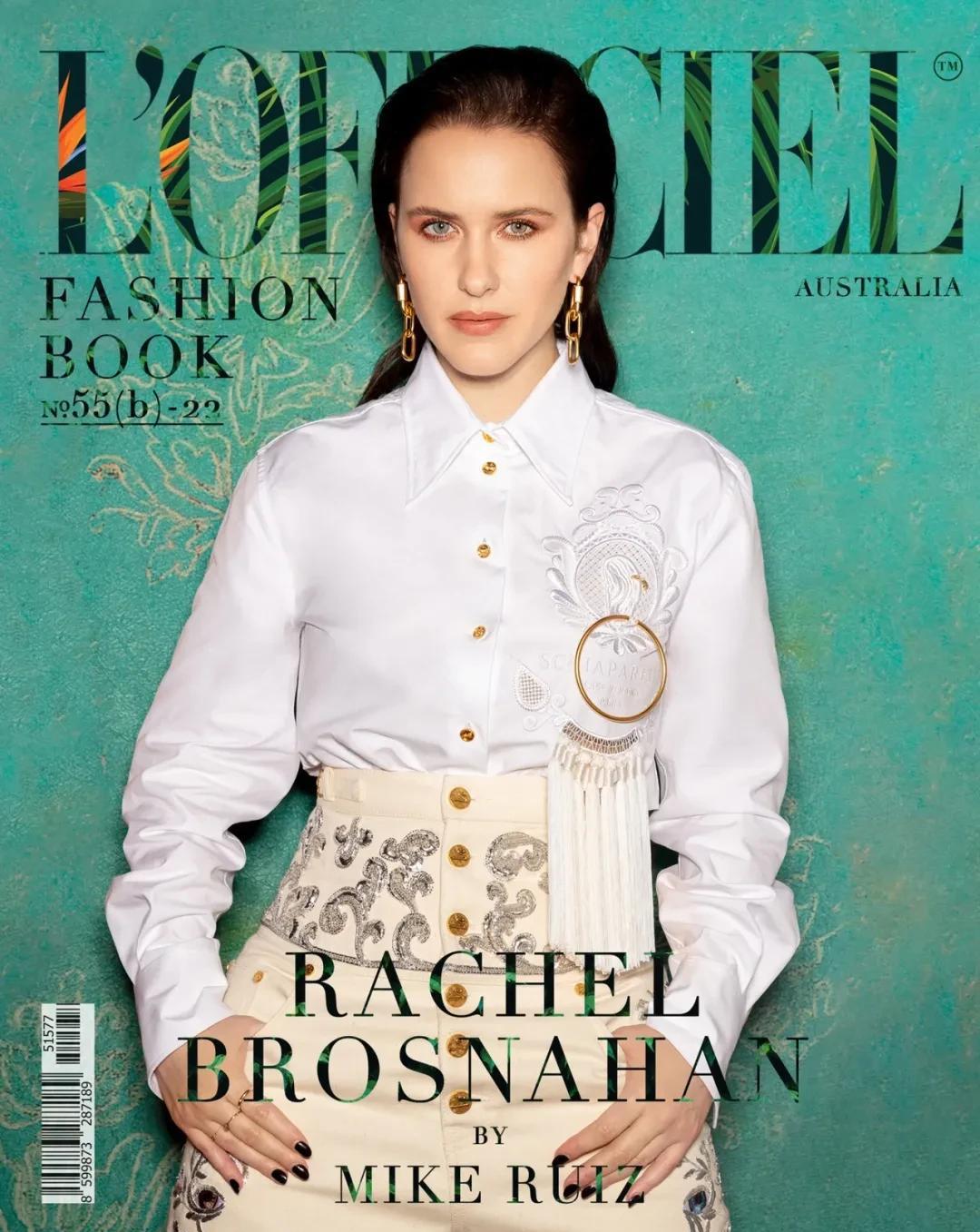 杂志|“麦瑟尔夫人”蕾切尔·布罗斯纳罕时尚杂志大片，演绎缤纷春装秀