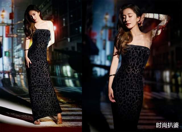 迪丽热巴|直播间造型赛红毯！杨幂豹纹礼服妩媚，热巴花裙冷门且过季但很美