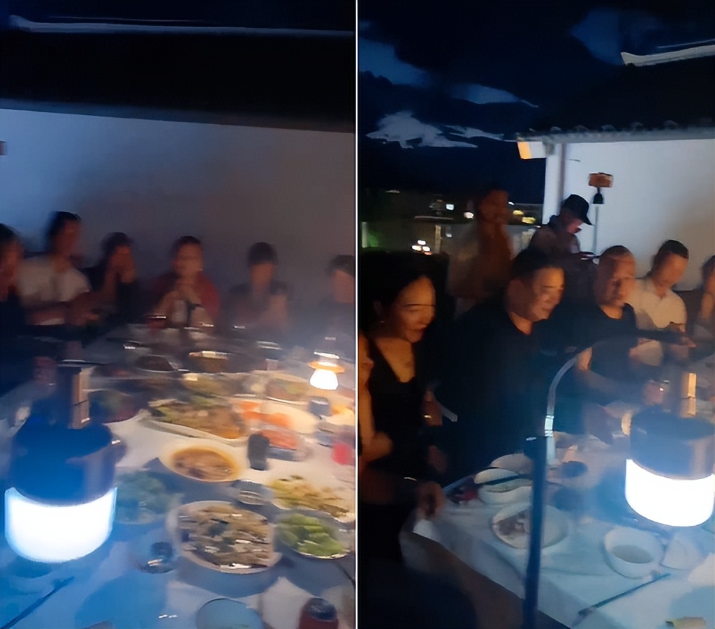 杨丽萍|杨丽萍为母亲过节太暖心！十几个菜摆满一桌，亲朋好友众多超热闹