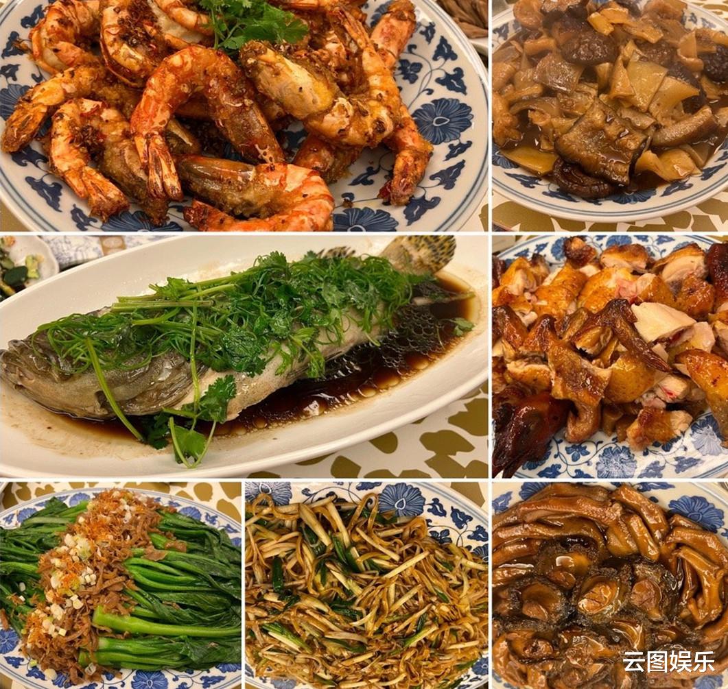 姜大卫|富婆豪宅设宴为姜大卫庆生!大鱼大肉太丰盛,佘诗曼携妈妈现身