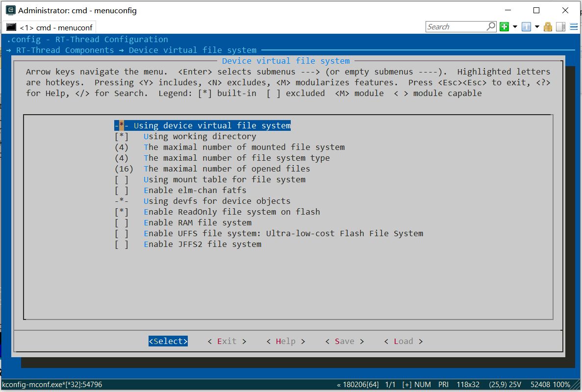 VR|rtthread利用片上flash挂载littlefs文件系统并操作