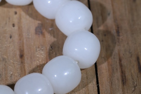 翡翠|舊藏和田玉籽料“白玉手串”