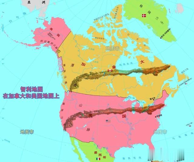 旅行社|哪些国家的地图，“装得下”狭长的智利？