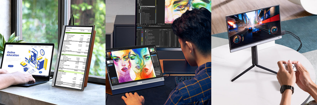 色域高更轻薄 华硕ZenScreen OLED MQ16AH便携显示器测评
