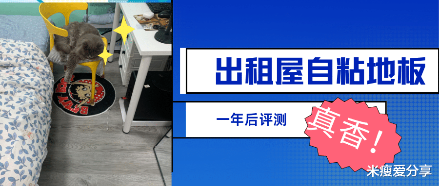 出租屋自粘地板，使用一年后的情况测评来啦！