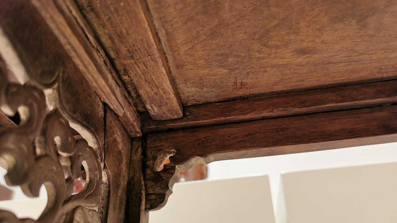 孙小头|原皮壳不一定脏兮兮，清黄花梨小案里外干干净净