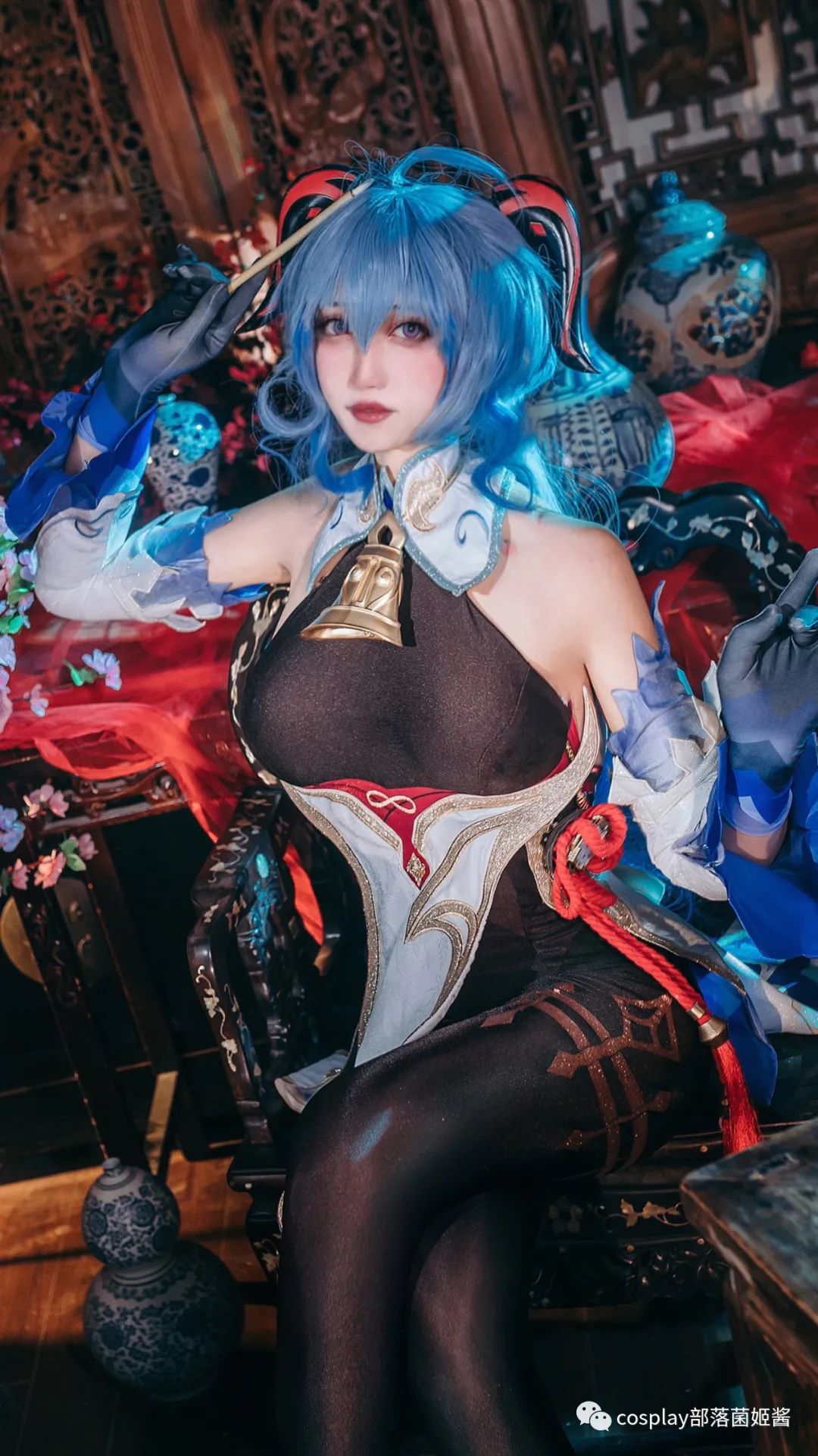 |cos:原神2.5?甘雨cos正片@春日桃