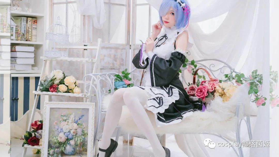 雷姆|cos：女仆蕾姆cos正片@炸酱沐沐，昴是雷姆的英雄啊！