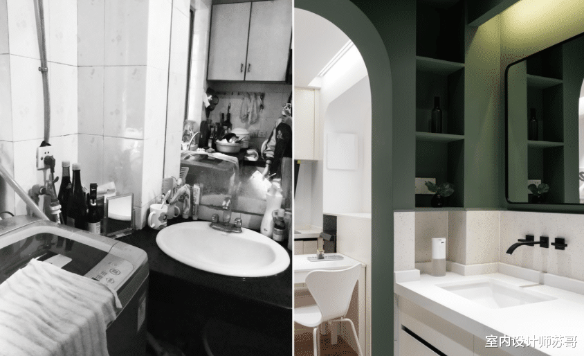 55平方米的老破小,也能变成时尚小窝,舒适又纯粹