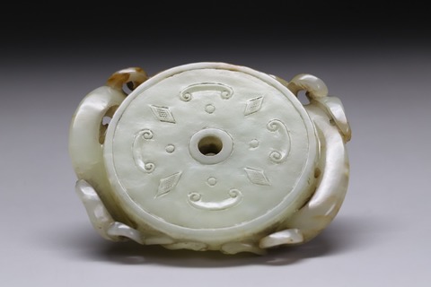 和田玉籽料|和田玉籽料“螭龙玉珮”