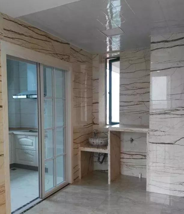 老婆不听劝,全屋都贴了大理石,朋友都说家不像家,非常揪心