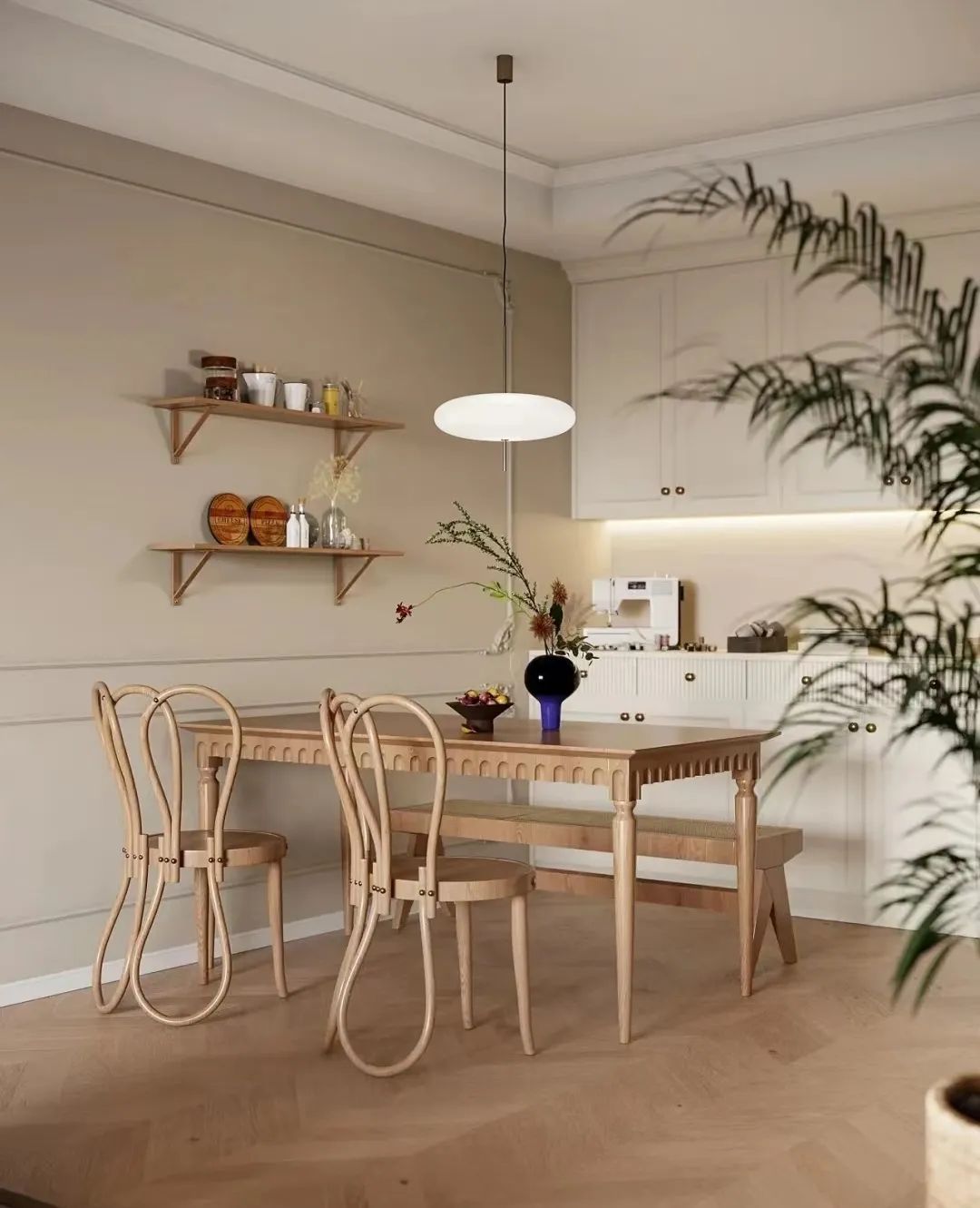 125m2绝美复古风！浓浓电影质感很难不心动