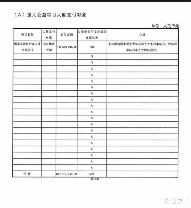 引援|真有公益足球！足协动用引援调节费，半数金额进入了一个公益项目
