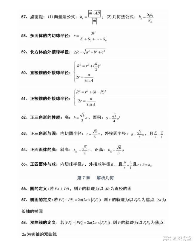 物理|高中数学127个常用解题公式，背熟会用轻松140+，确定不看一下？