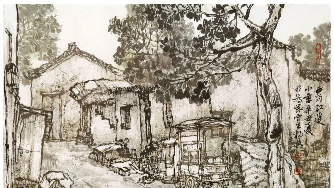 重庆|著名画家杨林：白墙黛瓦六百年，清净古镇西河美
