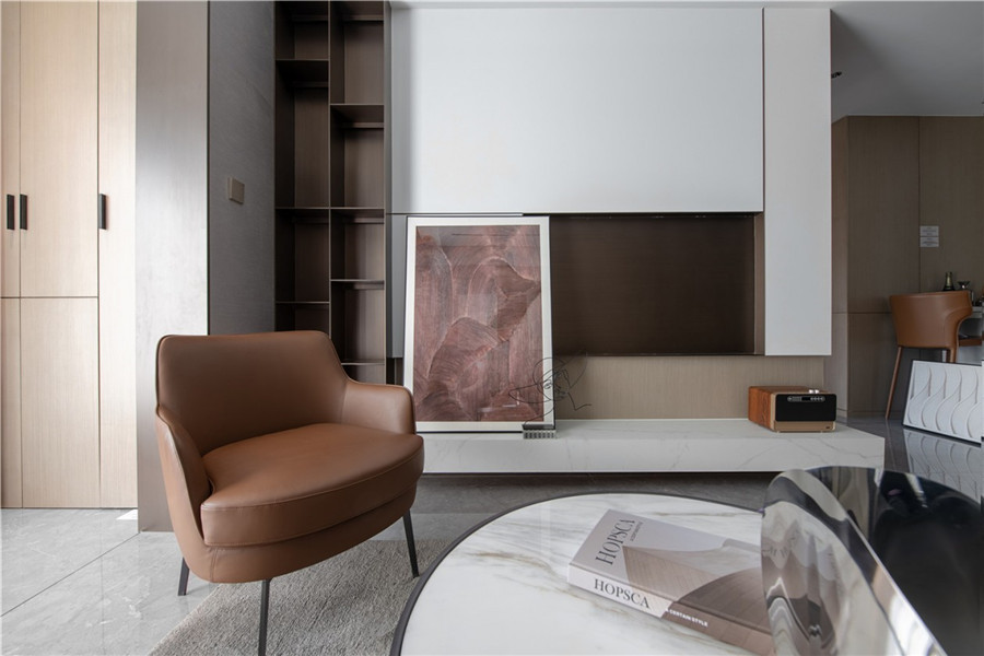 140平极简四居室,全屋配色表面主人拒绝平凡的生活态度