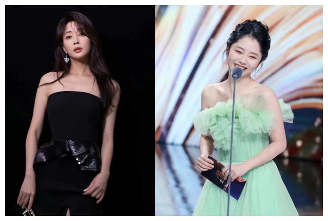 金鹰奖女星大PK：殷桃性感，佟丽娅干瘪，马丽胖出双下巴