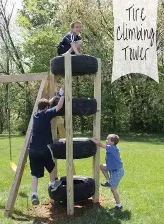 老公把旧轮胎这么一改，很多家具都不用买了，省下一大笔钱