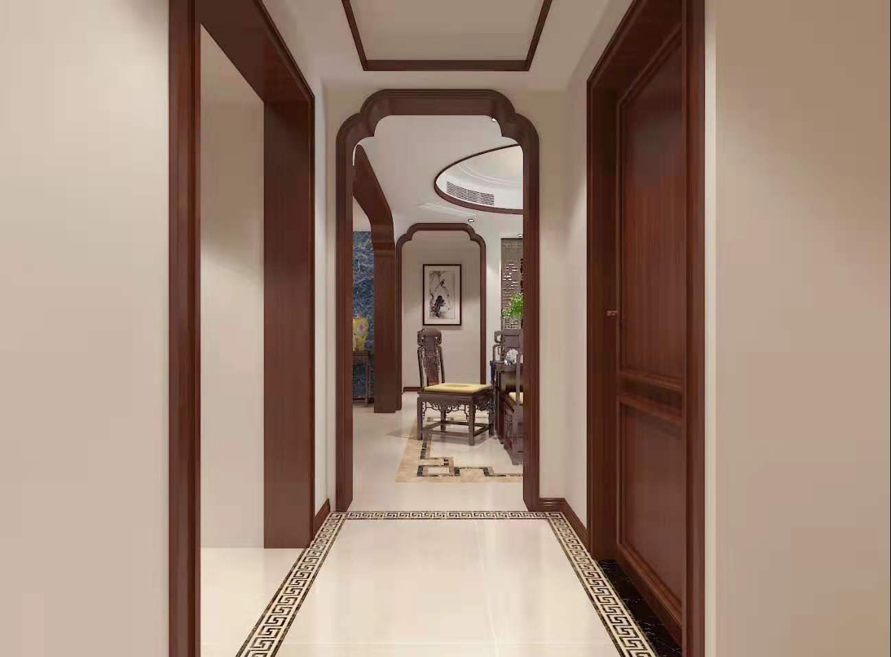 中式过道装修注意事项