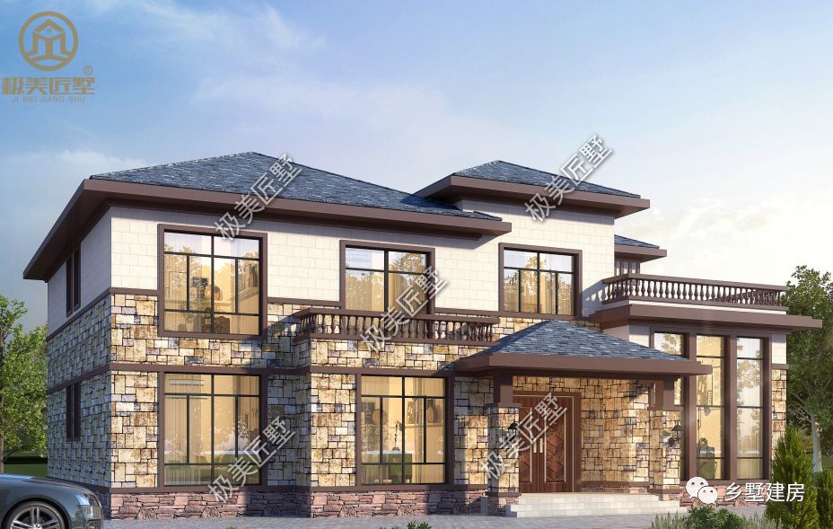 确认过眼神，农村就盖这种田园风别墅，舒适自然