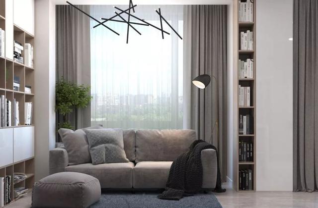精致小户型装修设计，一招解决空间光线不足的问题