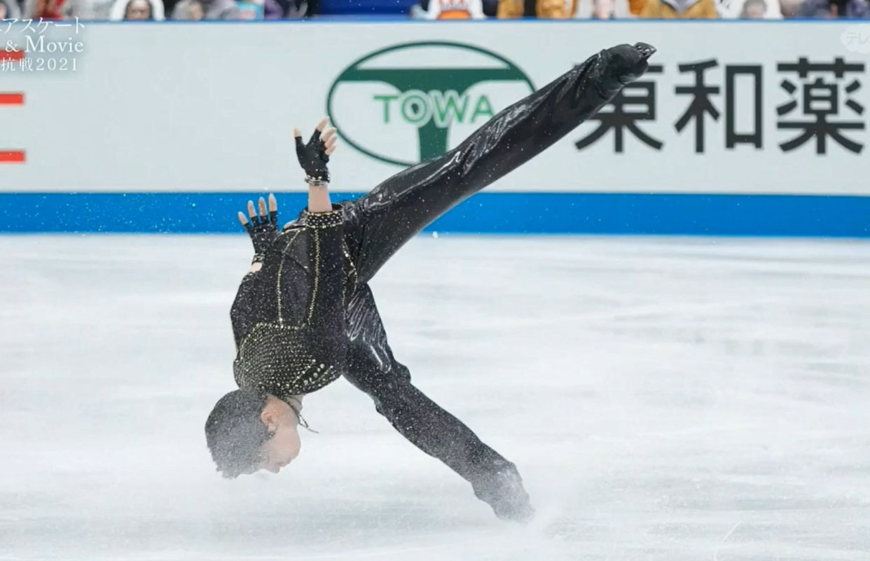 李冰冰|羽生结弦的逆天操作又来了！手都没碰冰面，是怎么站起来的？