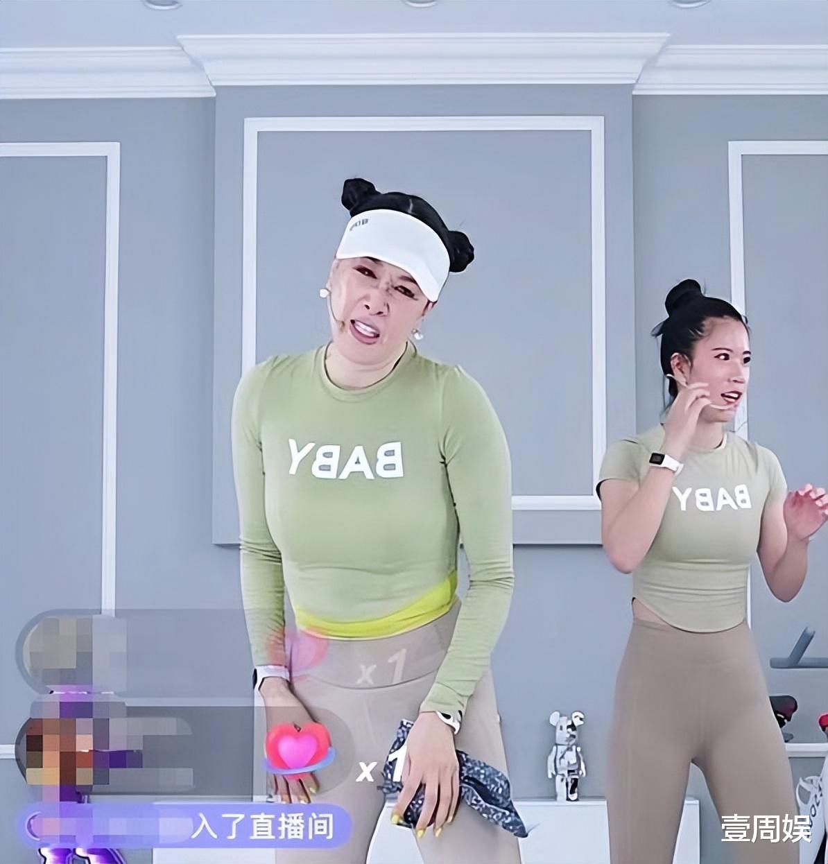 钟丽缇|51岁钟丽缇健身太吃力，满脸通红惹人心疼，网友：像条胖鳝鱼！