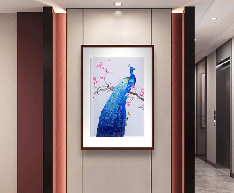 玄关适合挂什么画?人间风光,视觉盛宴,姹紫嫣红,最能治愈人心