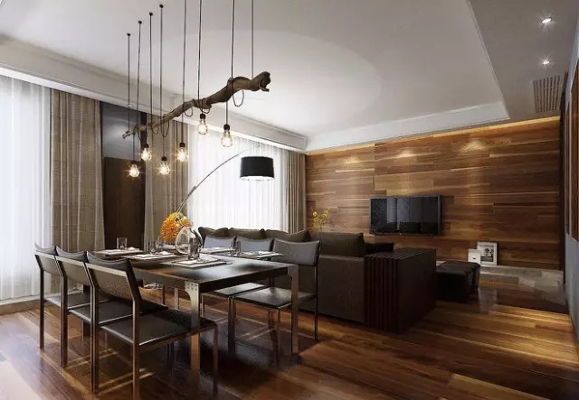 136平简约风三居室,将生活区和休息区分开