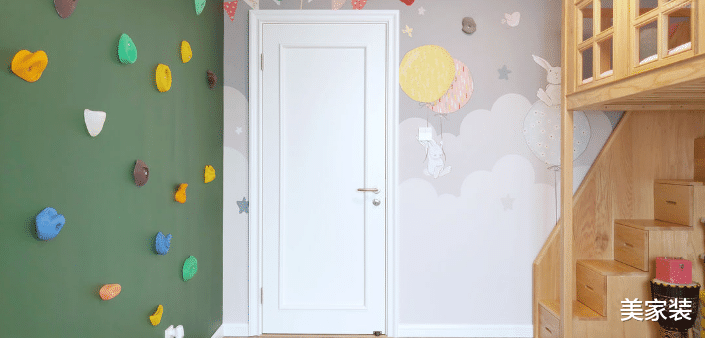 130平的二手房,改造后不仅时尚大气,还有儿童攀爬墙